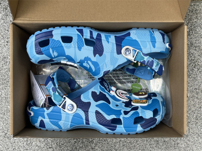 Bape  x C Classic clog Sandals-004