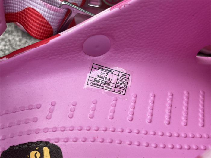 Bape  x C Classic clog Sandals-001