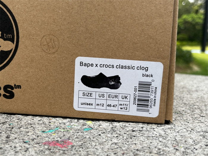 Bape  x C Classic clog Sandals-002