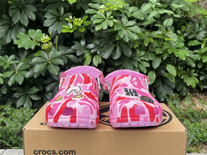 Bape  x C Classic clog Sandals-001