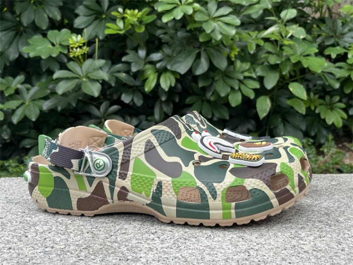 Bape  x C Classic clog Sandals-003