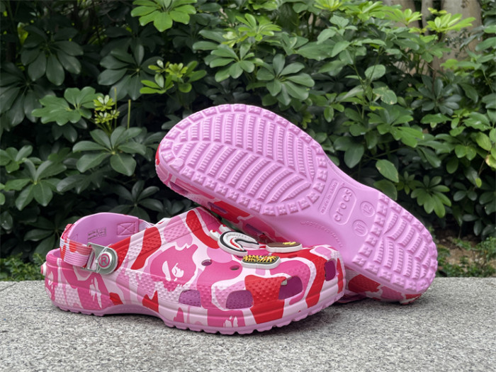 Bape  x C Classic clog Sandals-001