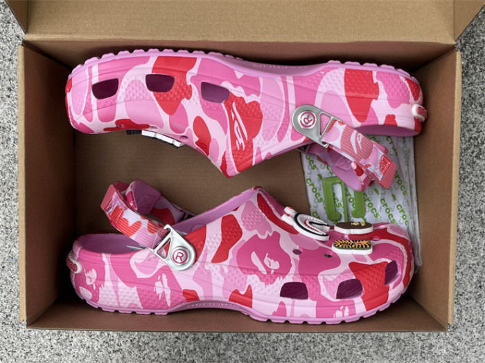 Bape  x C Classic clog Sandals-001