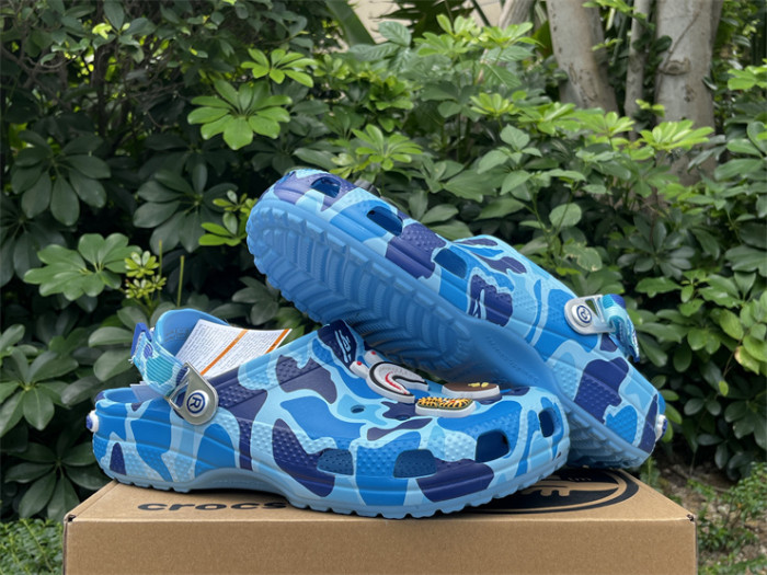 Bape  x C Classic clog Sandals-004