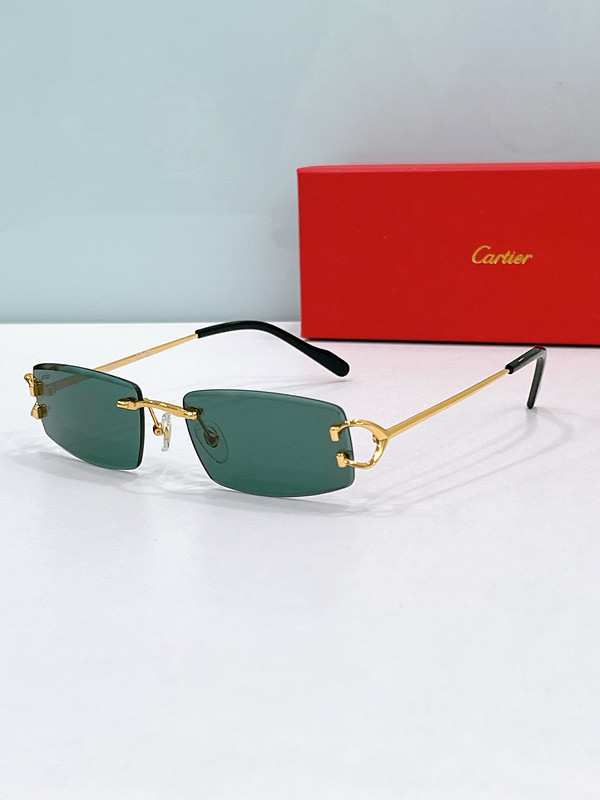 Cartier Sunglasses AAAA-9163