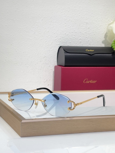 Cartier Sunglasses AAAA-8945