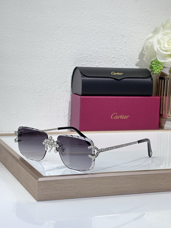Cartier Sunglasses AAAA-9224