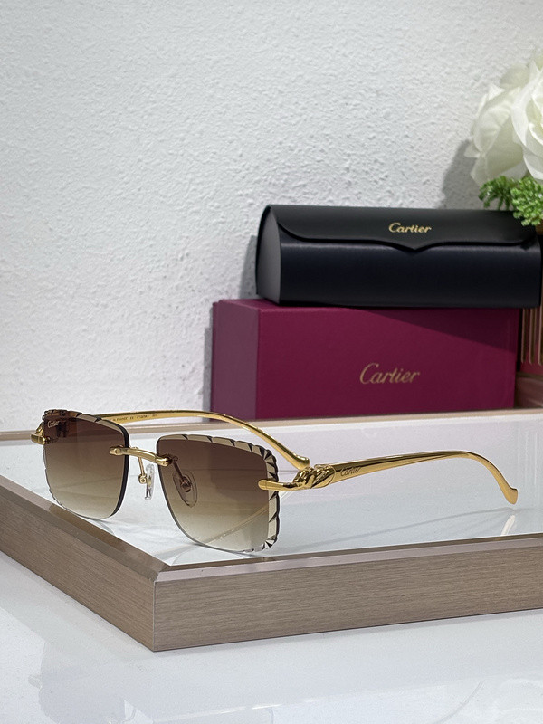 Cartier Sunglasses AAAA-9236
