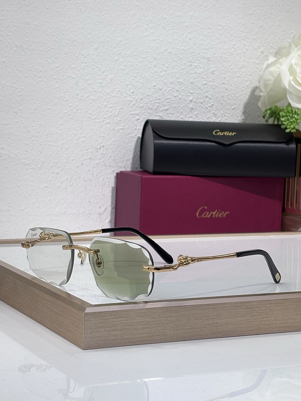 Cartier Sunglasses AAAA-9344