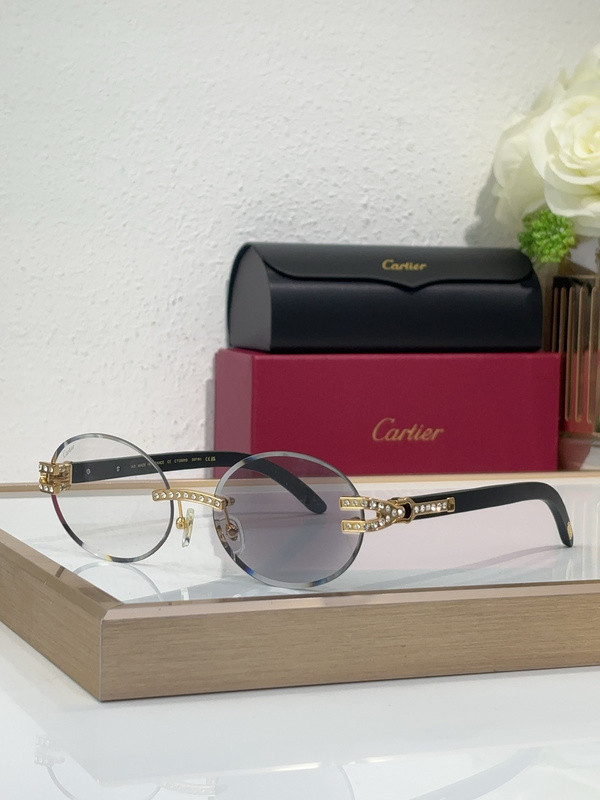 Cartier Sunglasses AAAA-9086