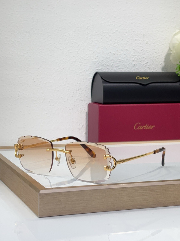 Cartier Sunglasses AAAA-9056