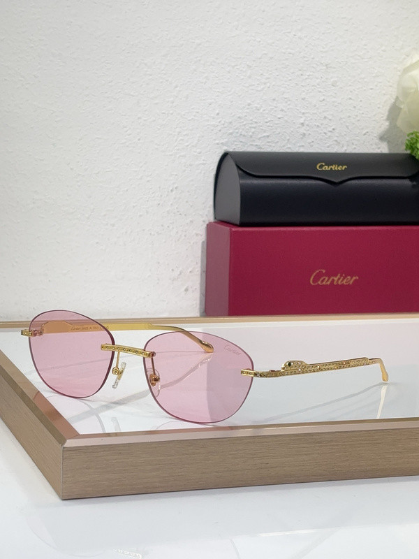 Cartier Sunglasses AAAA-8963