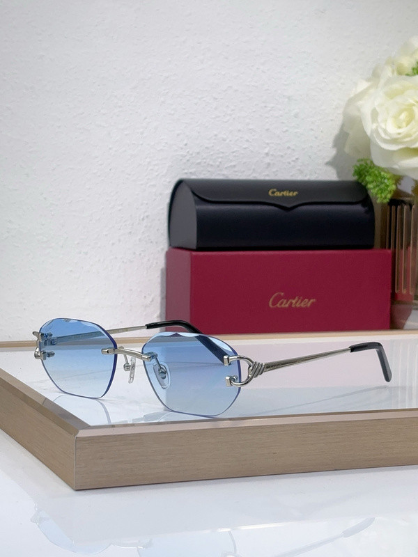 Cartier Sunglasses AAAA-8990