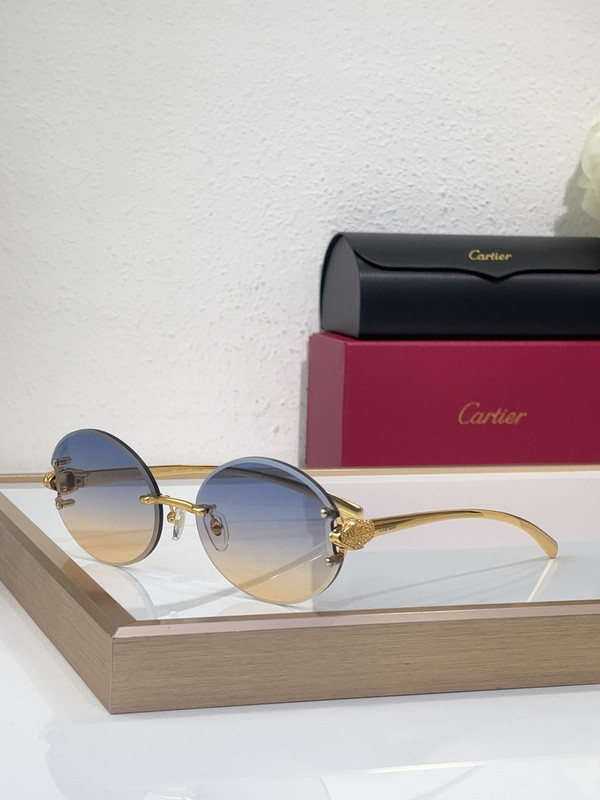Cartier Sunglasses AAAA-9190