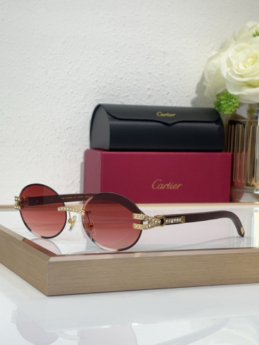 Cartier Sunglasses AAAA-9090