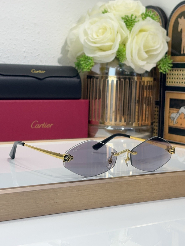 Cartier Sunglasses AAAA-9156