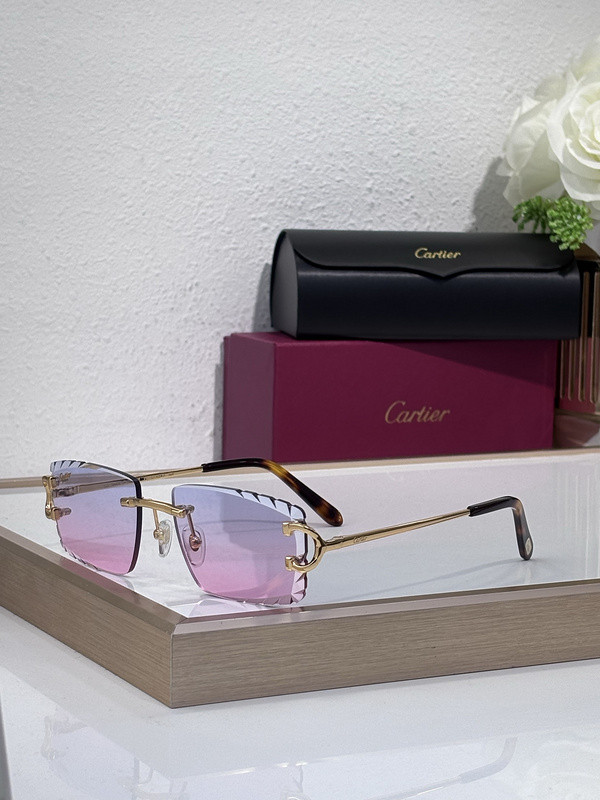 Cartier Sunglasses AAAA-9353