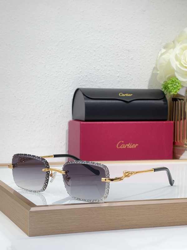 Cartier Sunglasses AAAA-8880