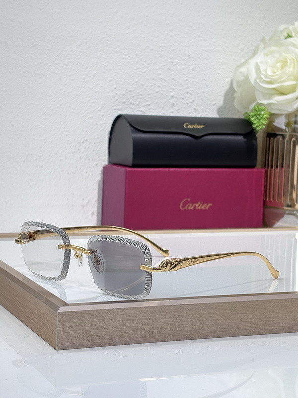 Cartier Sunglasses AAAA-9365