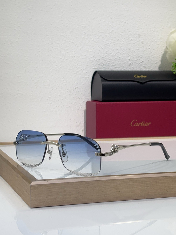 Cartier Sunglasses AAAA-9072