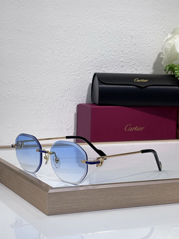 Cartier Sunglasses AAAA-9337