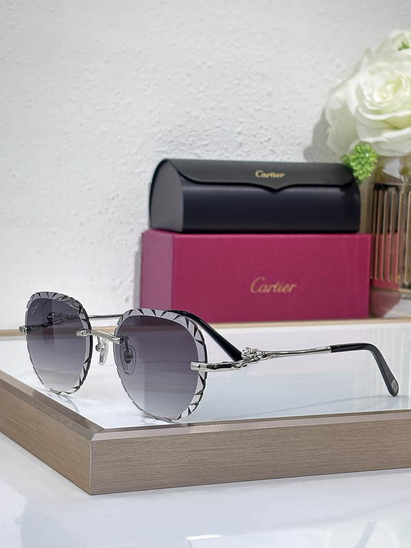 Cartier Sunglasses AAAA-9268