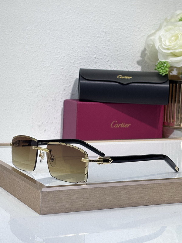 Cartier Sunglasses AAAA-9259