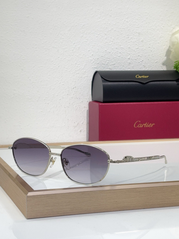 Cartier Sunglasses AAAA-8970