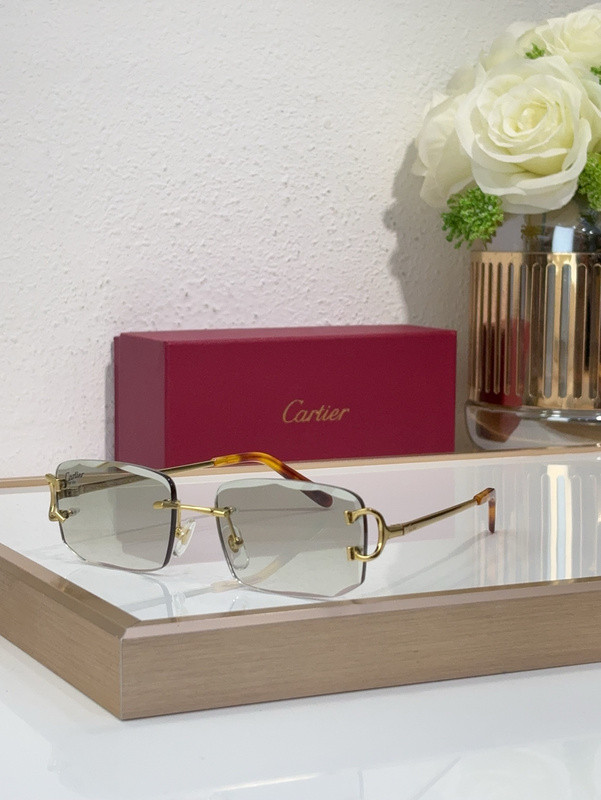 Cartier Sunglasses AAAA-9178