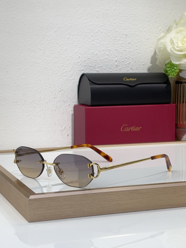 Cartier Sunglasses AAAA-9207