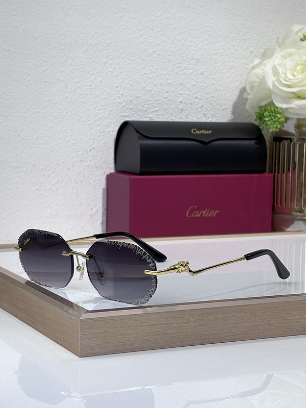 Cartier Sunglasses AAAA-9371
