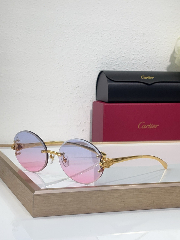 Cartier Sunglasses AAAA-9187