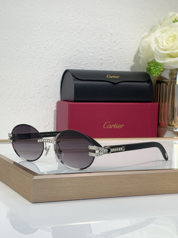 Cartier Sunglasses AAAA-9088
