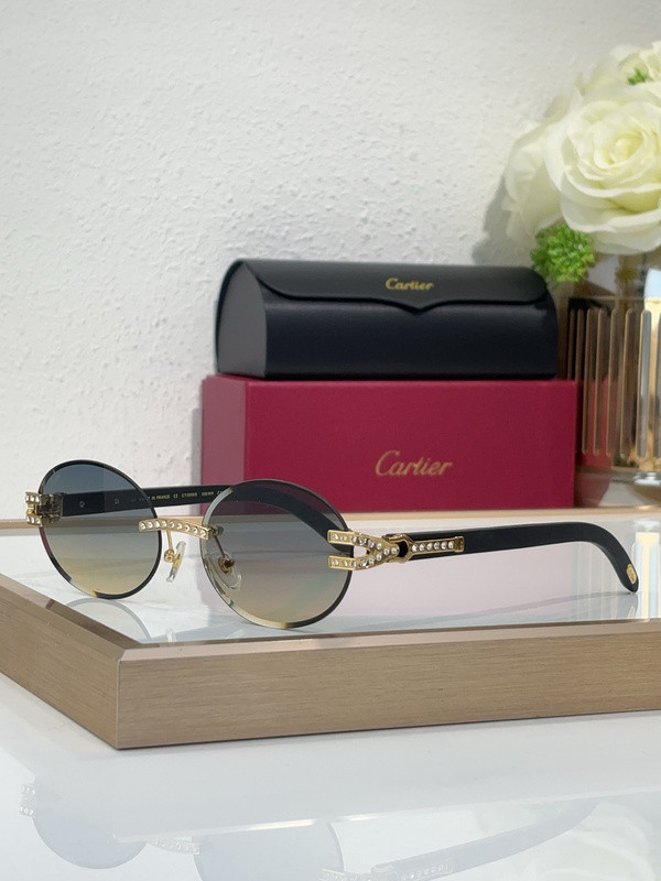 Cartier Sunglasses AAAA-9087