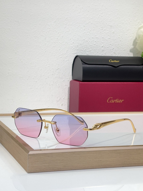 Cartier Sunglasses AAAA-8943