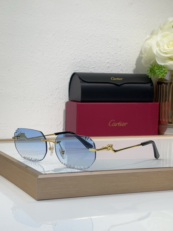 Cartier Sunglasses AAAA-9124