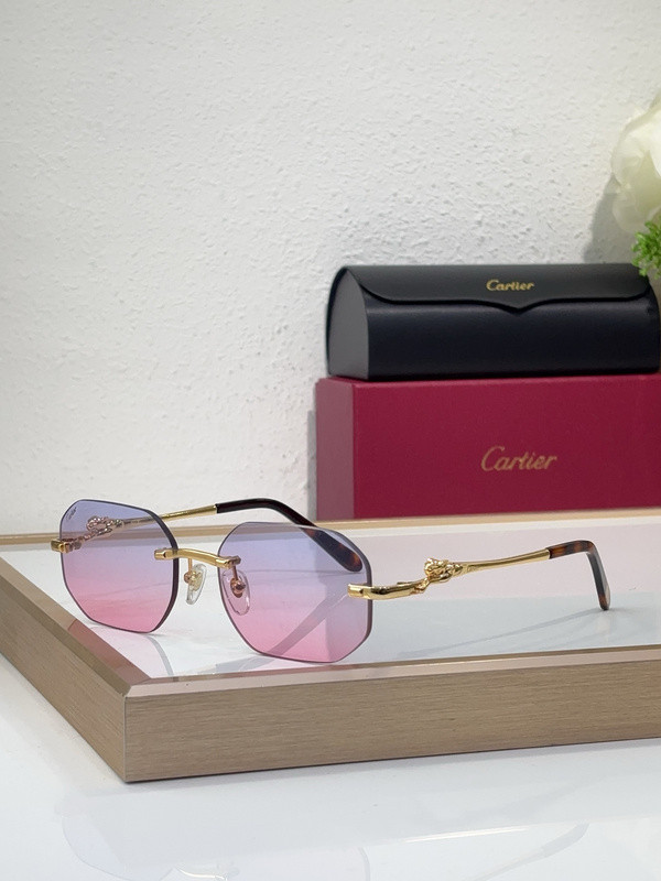 Cartier Sunglasses AAAA-9067