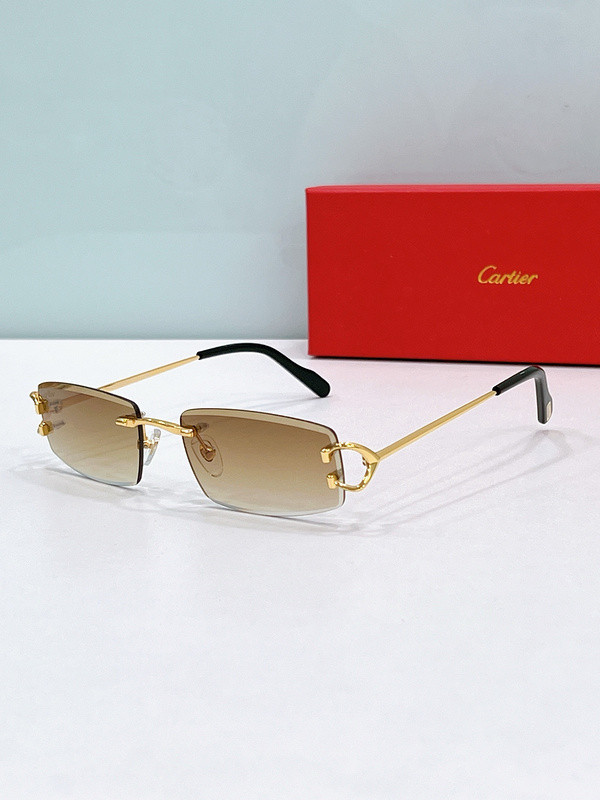 Cartier Sunglasses AAAA-9165