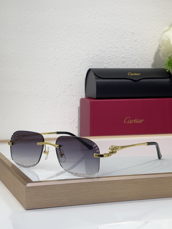Cartier Sunglasses AAAA-9073
