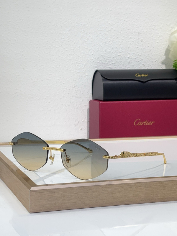 Cartier Sunglasses AAAA-8964