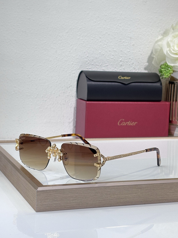 Cartier Sunglasses AAAA-9229