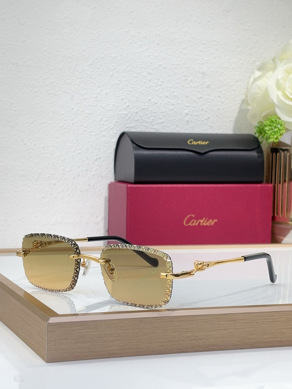 Cartier Sunglasses AAAA-8882