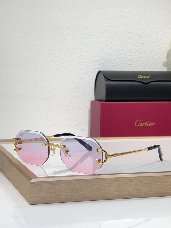 Cartier Sunglasses AAAA-9011