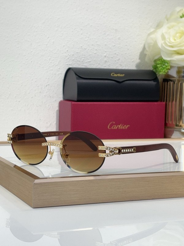 Cartier Sunglasses AAAA-9084