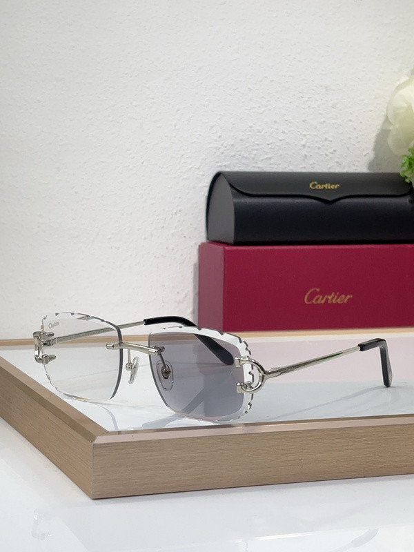 Cartier Sunglasses AAAA-9054