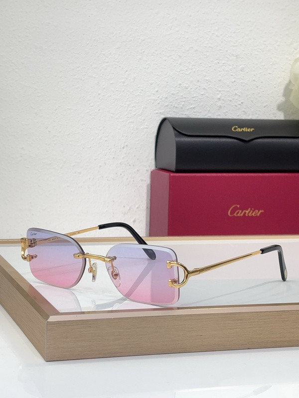 Cartier Sunglasses AAAA-8956