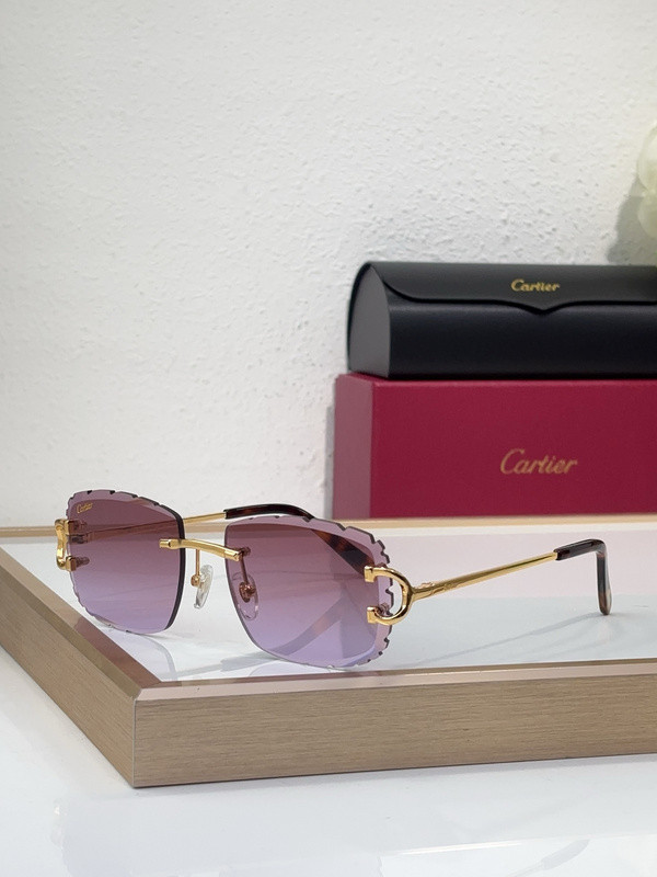 Cartier Sunglasses AAAA-9057