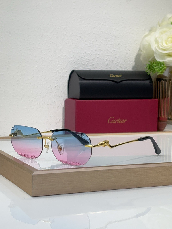 Cartier Sunglasses AAAA-9120
