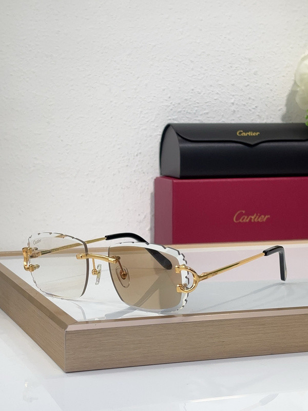 Cartier Sunglasses AAAA-9052