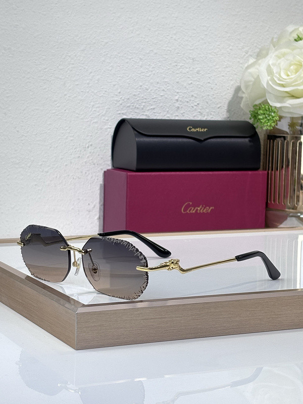 Cartier Sunglasses AAAA-9366